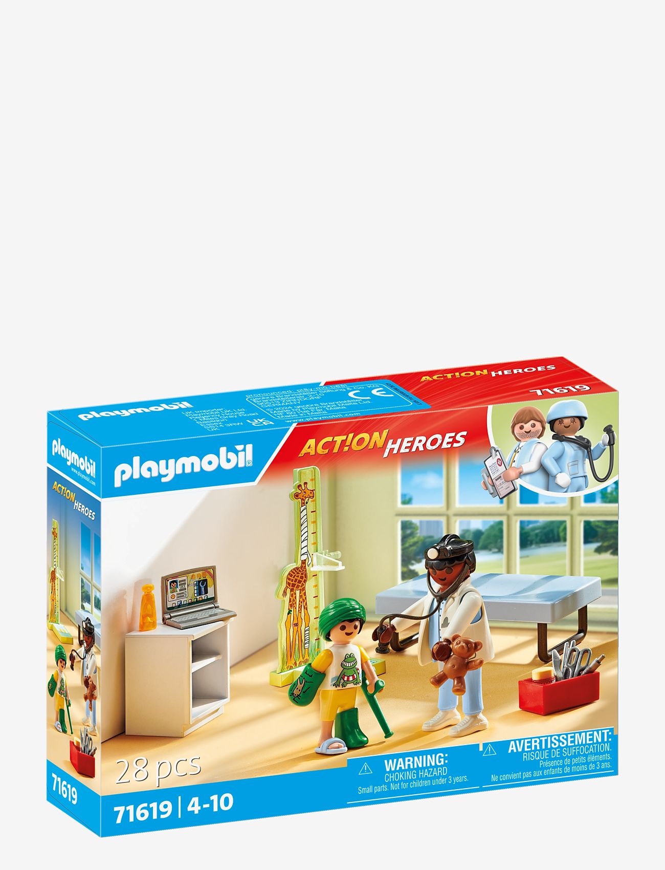 PLAYMOBIL - Pediatrician with teddy bear - multicolored - 4