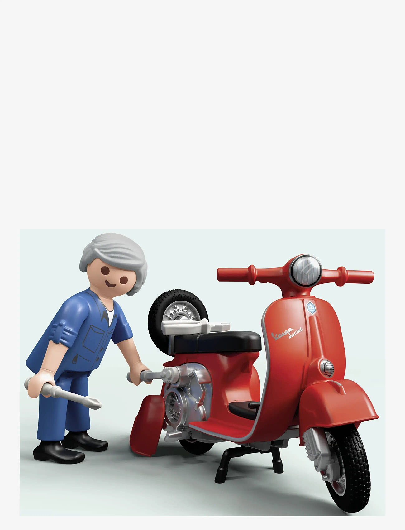 PLAYMOBIL - 60s Vespa Garage - playmobil rc-vehicles - multicolored - 3