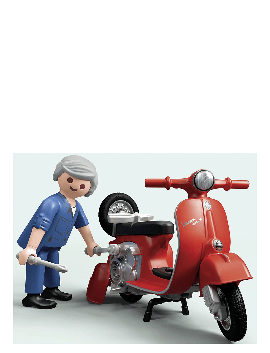 PLAYMOBIL - 60s Vespa Garage - geburtstagsgeschenke - multicolored - 3