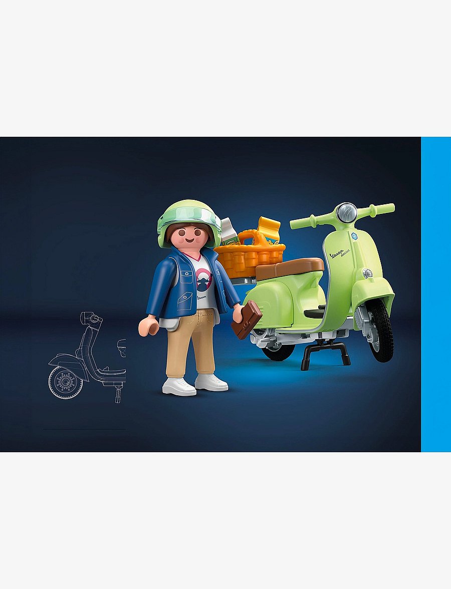 PLAYMOBIL - 1969 Vespa 150 Sprint Veloce, light green - die niedrigsten preise - multicolored - 2