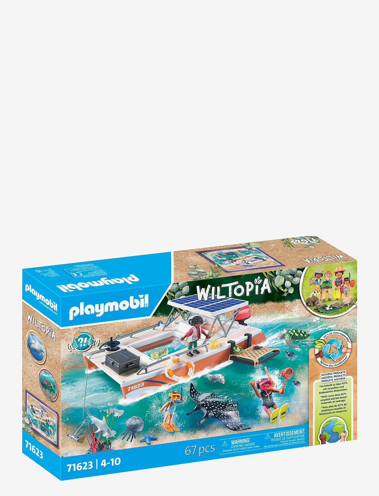 PLAYMOBIL - Coral Reef Examination - playmobil wiltopia - multicolored - 0