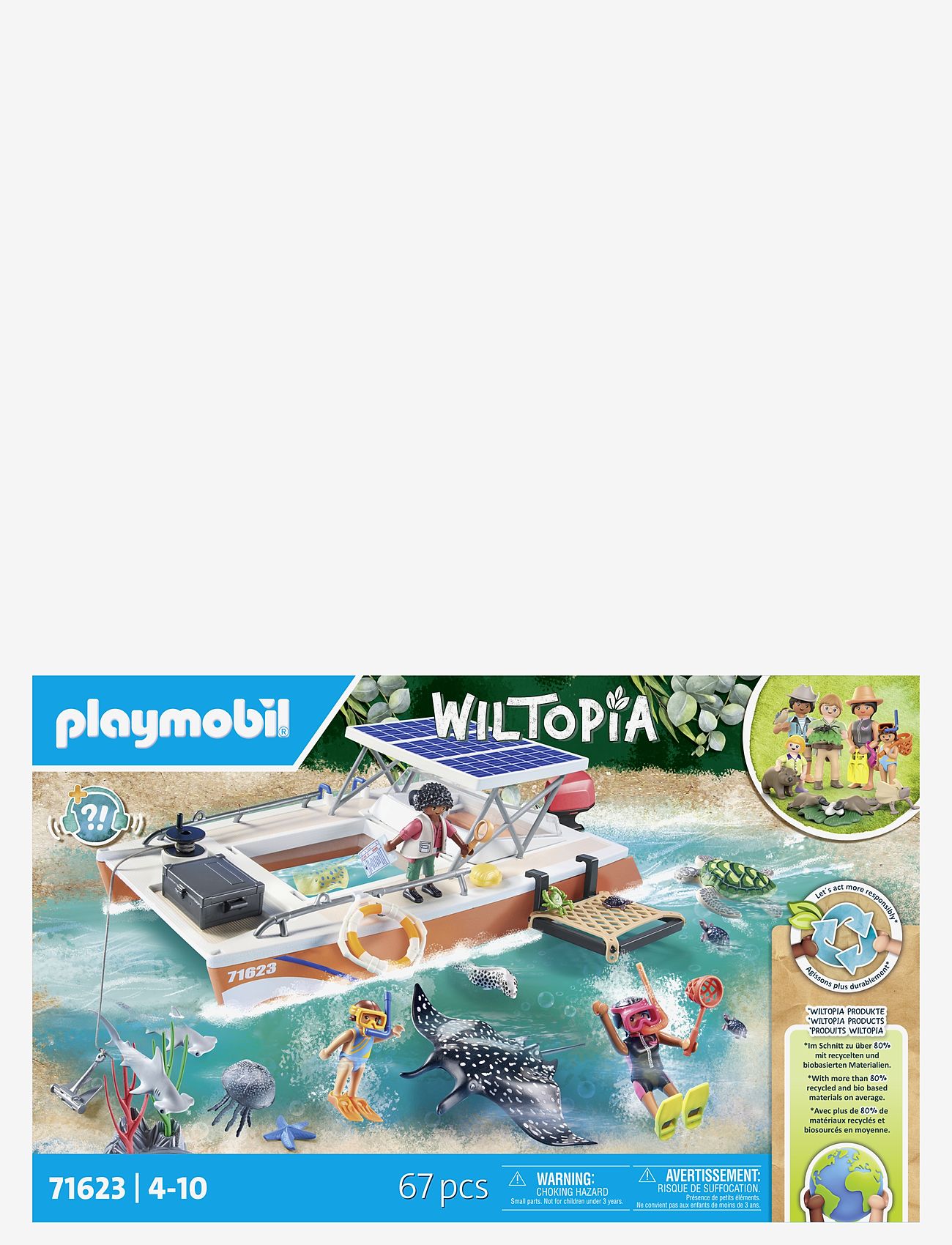 PLAYMOBIL - Coral Reef Examination - playmobil wiltopia - multicolored - 1