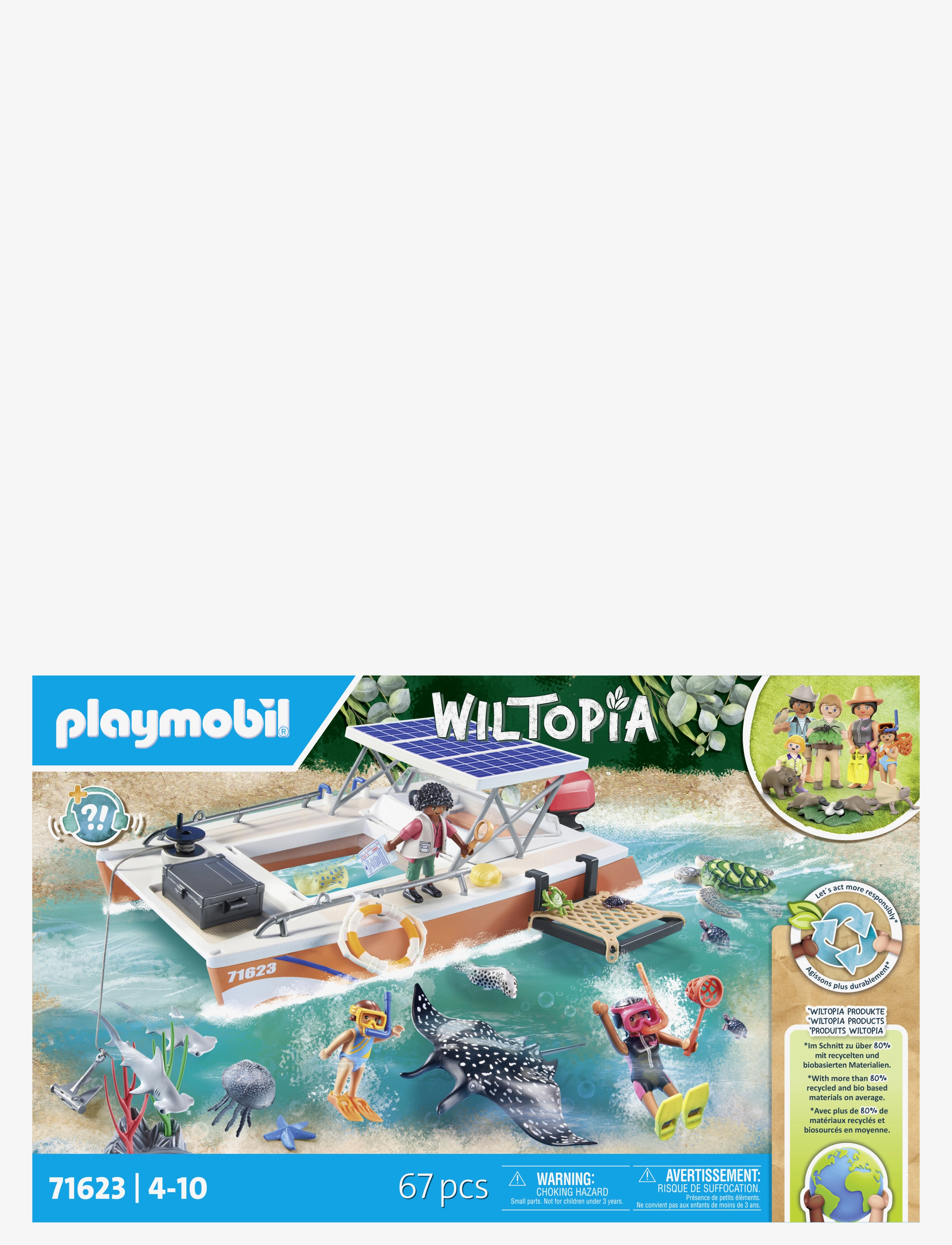 PLAYMOBIL - Coral Reef Examination - playmobil wiltopia - multicolored - 1