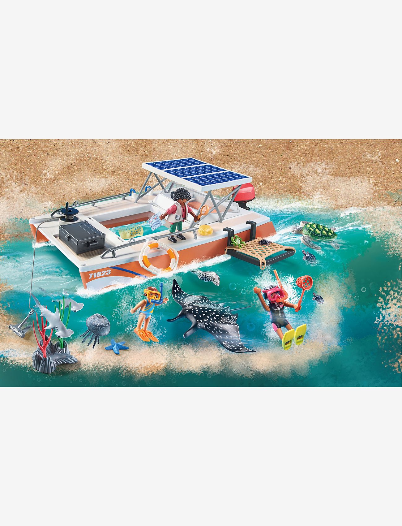 PLAYMOBIL - Coral Reef Examination - playmobil wiltopia - multicolored - 4