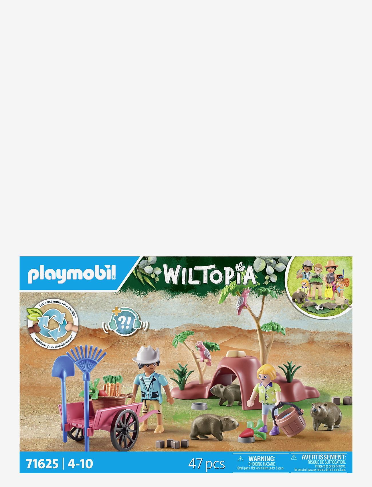 PLAYMOBIL - Wombat Shelter - playmobil wiltopia - multicolored - 1
