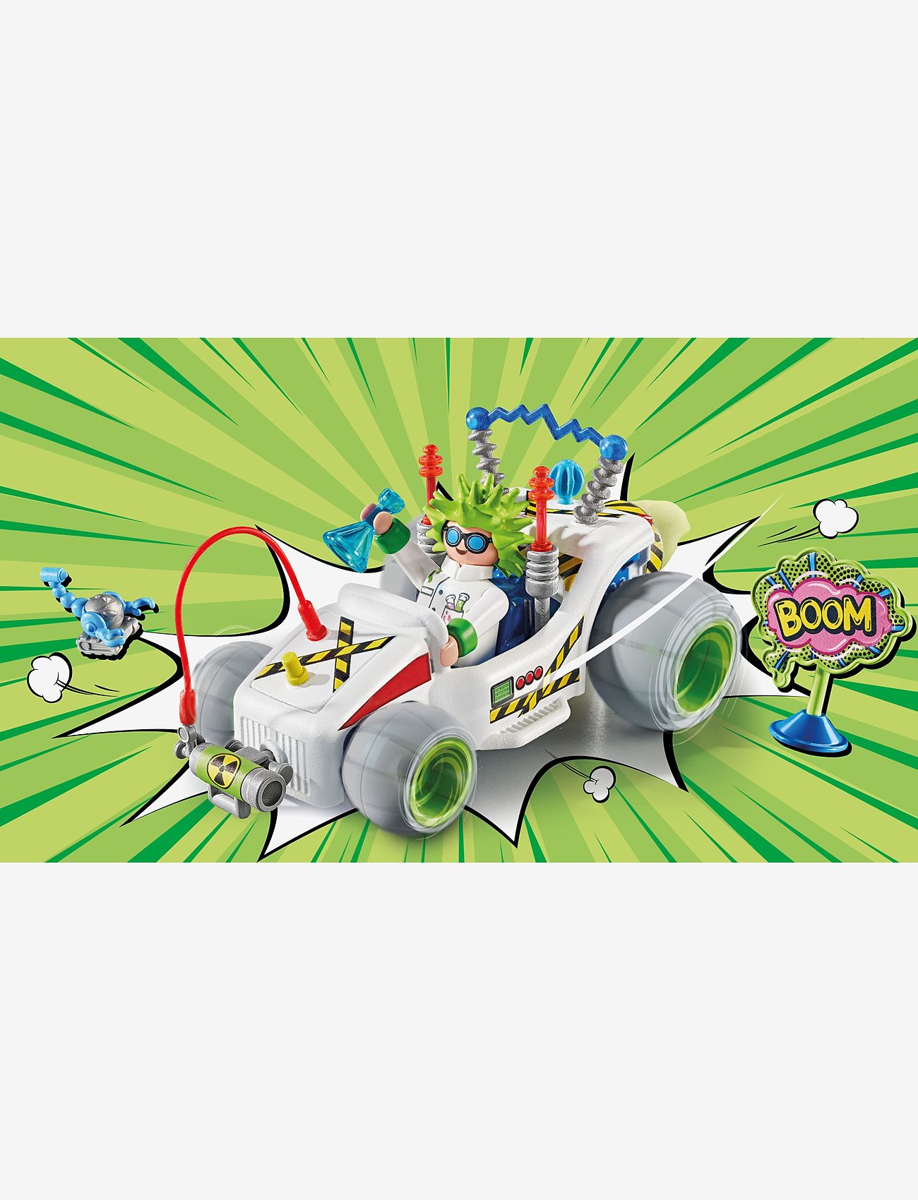 PLAYMOBIL - Racing Professor - playmobil legetøj - multicolored - 2