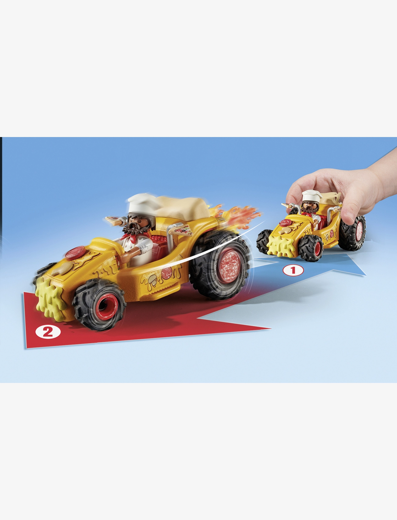 PLAYMOBIL - Racing Pizza - playmobil leksaker - multicolored - 1