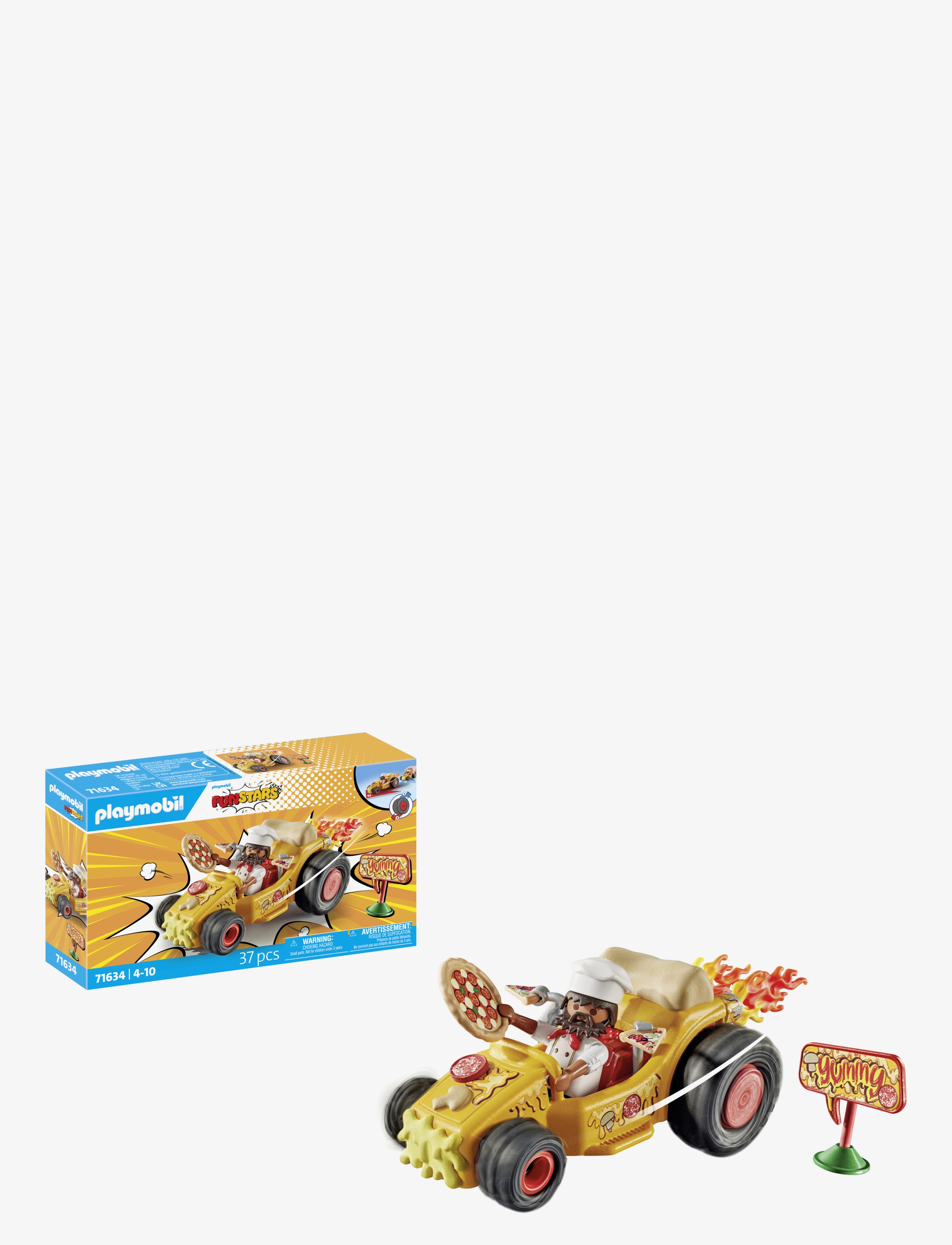 PLAYMOBIL - Racing Pizza - playmobil leksaker - multicolored - 3