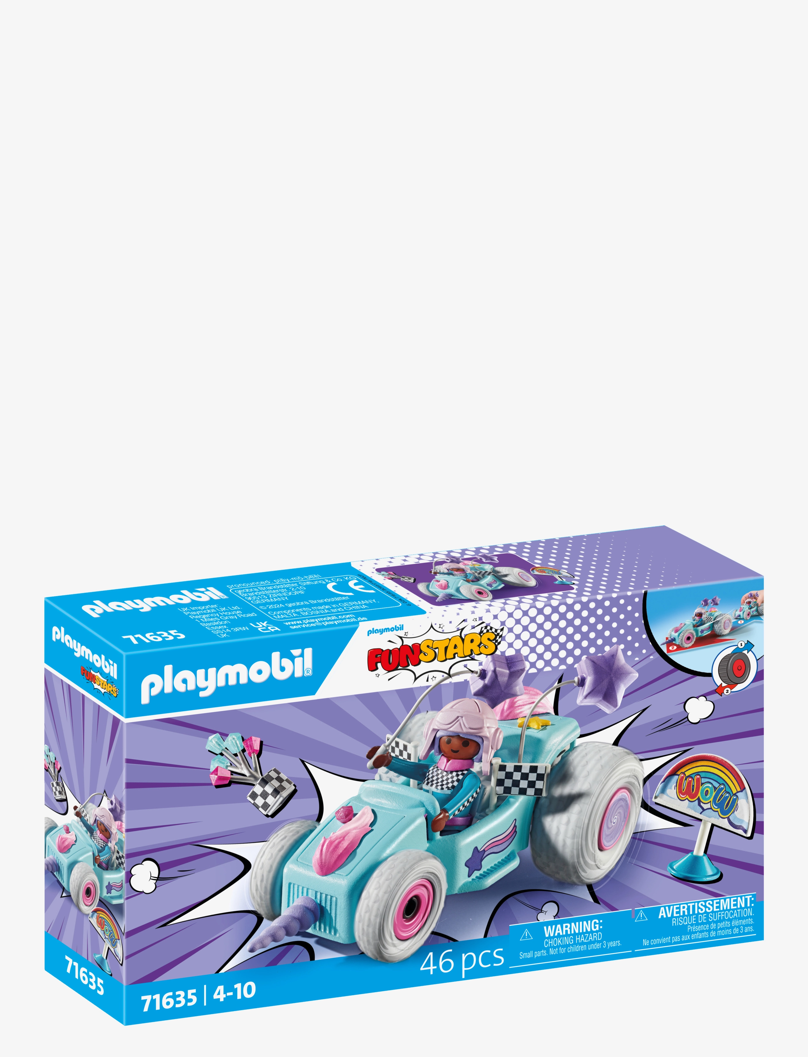 PLAYMOBIL - Racing  Unicorn - playmobil leikföng - multicolored - 3