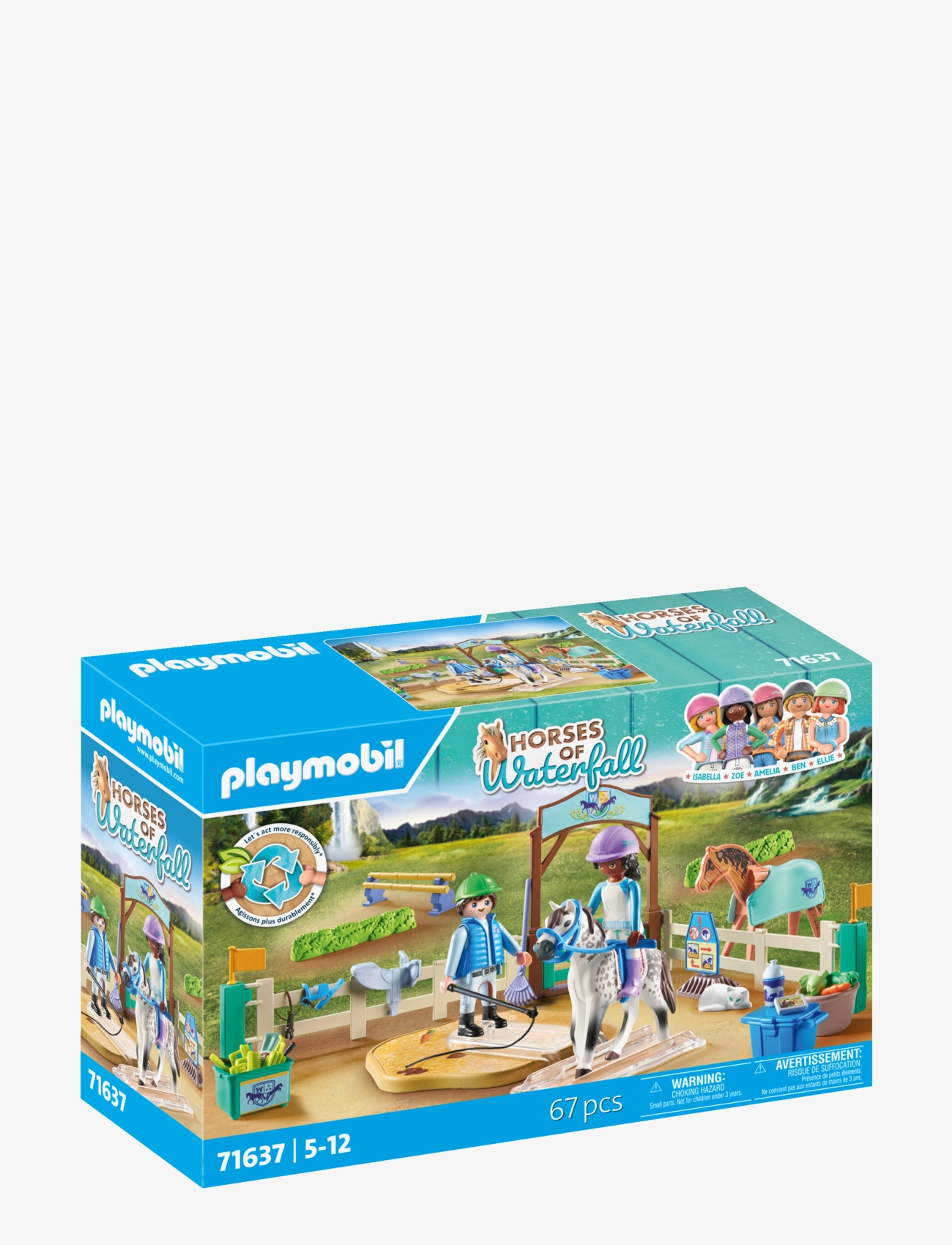 PLAYMOBIL Modern Riding School, Børn, Playmobil Country, Multi/mønstret, Str: ONE SIZE