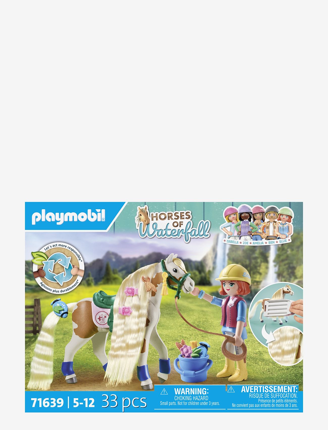 PLAYMOBIL - Ellie with Horse - playmobil country - multicolored - 1