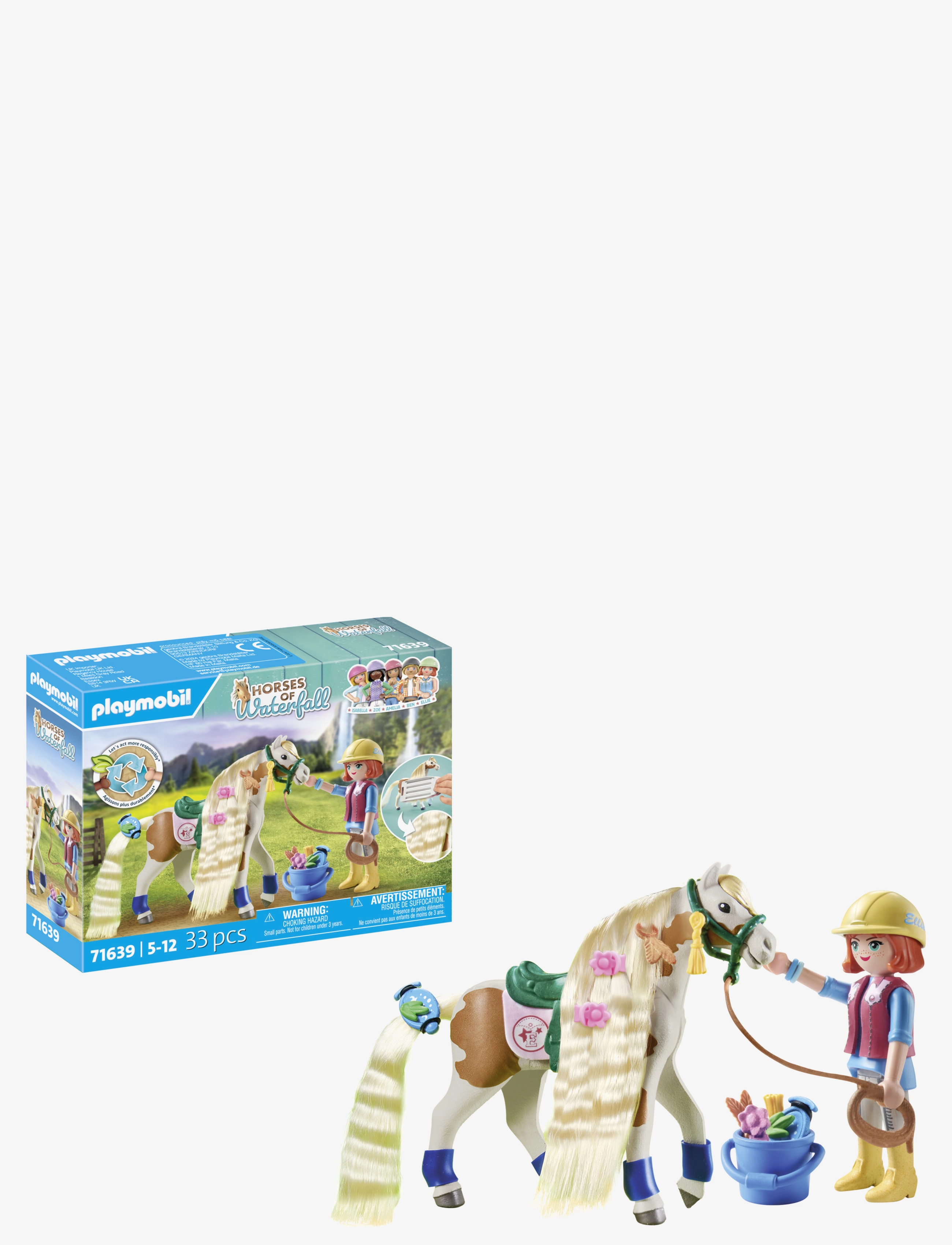 PLAYMOBIL - Ellie with Horse - playmobil country - multicolored - 5