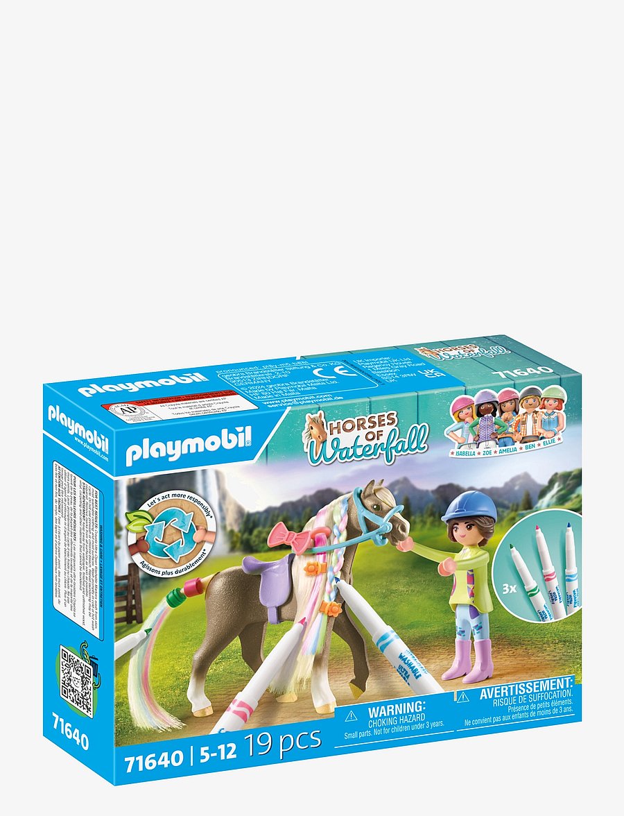 PLAYMOBIL - Washable Horse Set - playmobil country - multicolored - 0