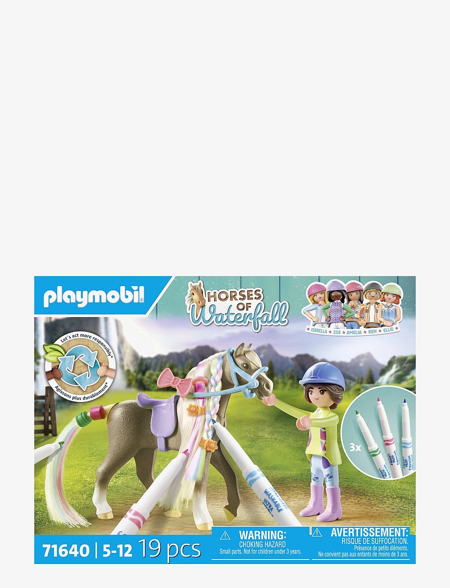 PLAYMOBIL - Washable Horse Set - playmobil country - multicolored - 1