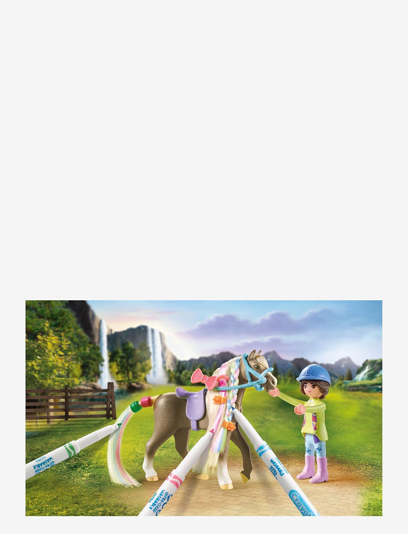 PLAYMOBIL - Washable Horse Set - playmobil country - multicolored - 3