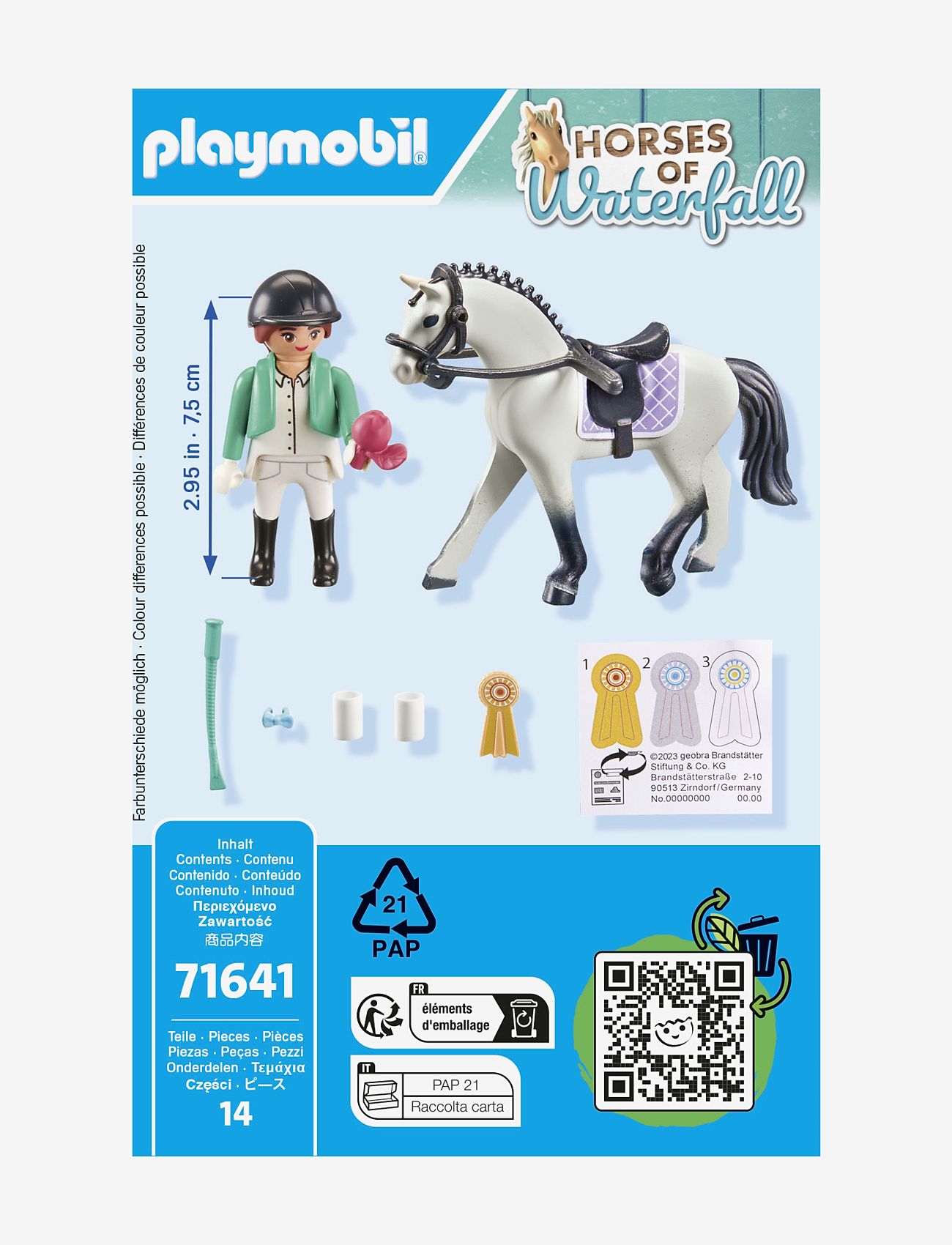 PLAYMOBIL - Tournament rider - playmobil country - multicolored - 4