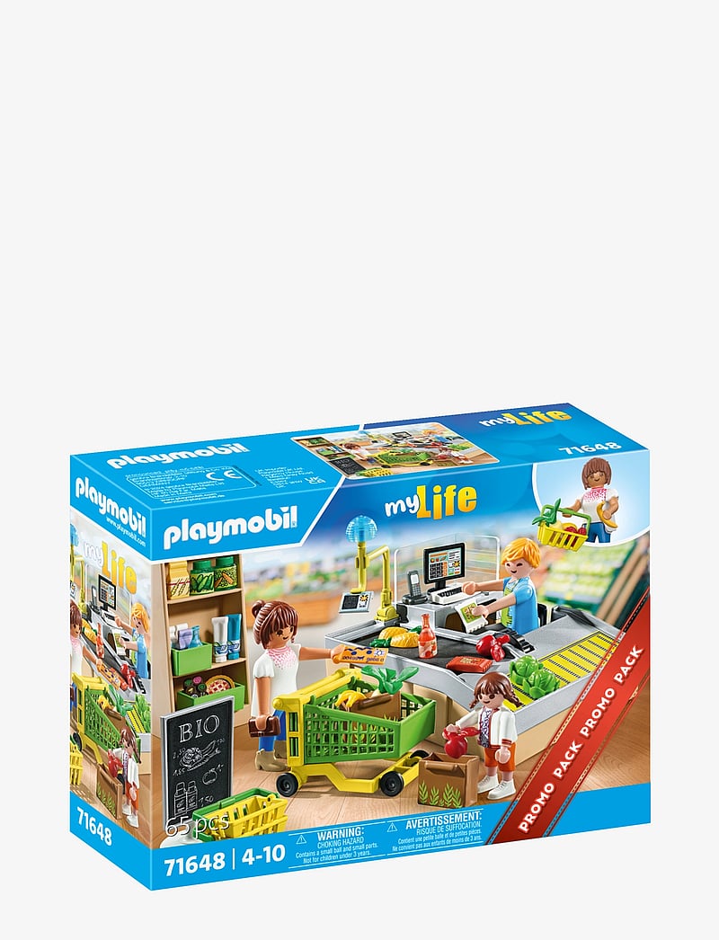 PLAYMOBIL - PLAYMOBIL My Life PROMO Organic Supermarket - 71648 - kingitused alla 50€ - multicolored - 0