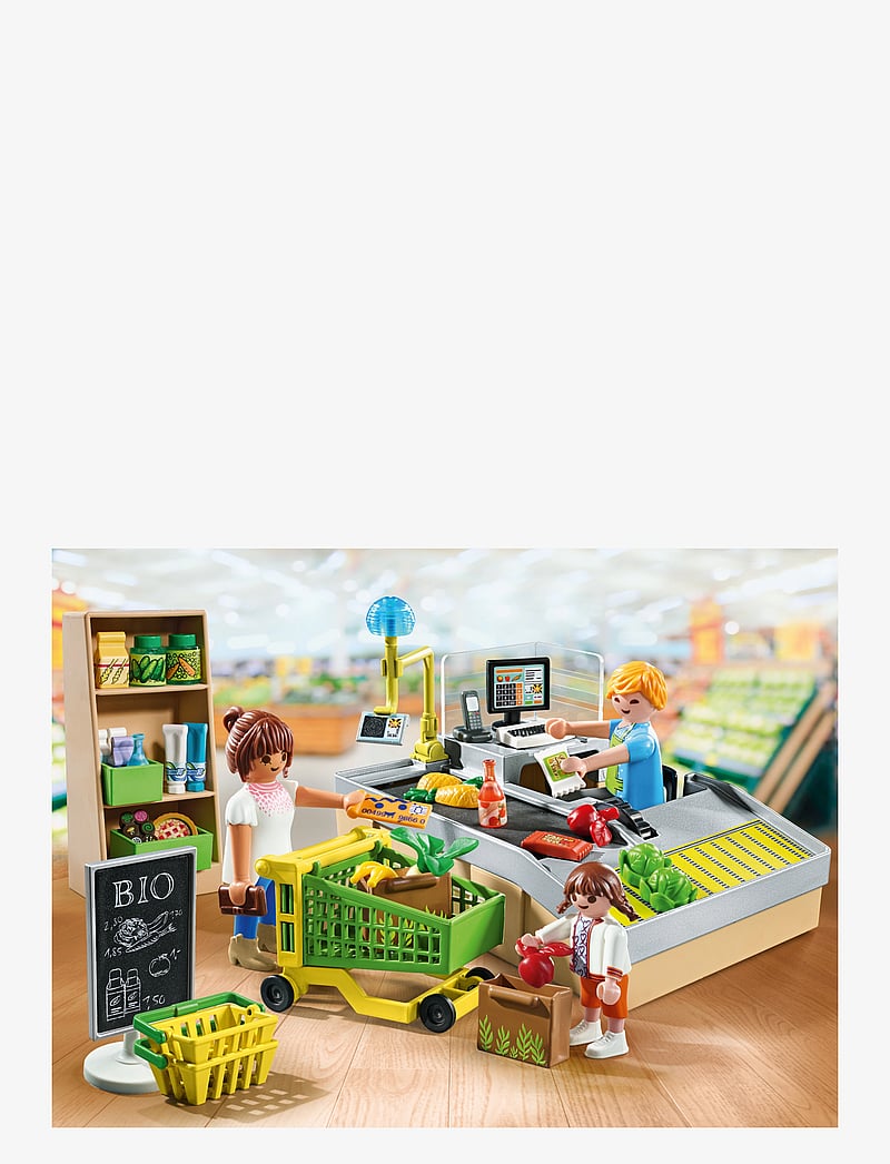 PLAYMOBIL - PLAYMOBIL My Life PROMO Organic Supermarket - 71648 - kingitused alla 50€ - multicolored - 2
