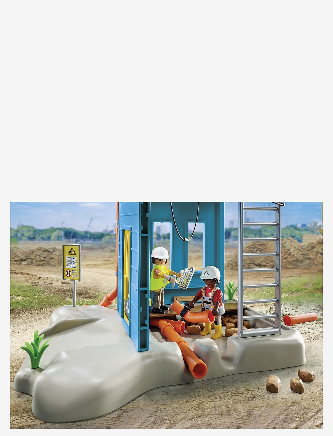 PLAYMOBIL - PLAYMOBIL Action Heroes PROMO Construction Site - 71650 - playmobil action heroes - multicolored - 2