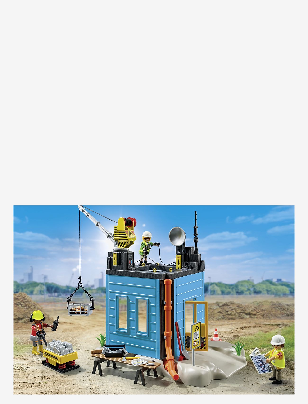 PLAYMOBIL - PLAYMOBIL Action Heroes PROMO Construction Site - 71650 - playmobil action heroes - multicolored - 4