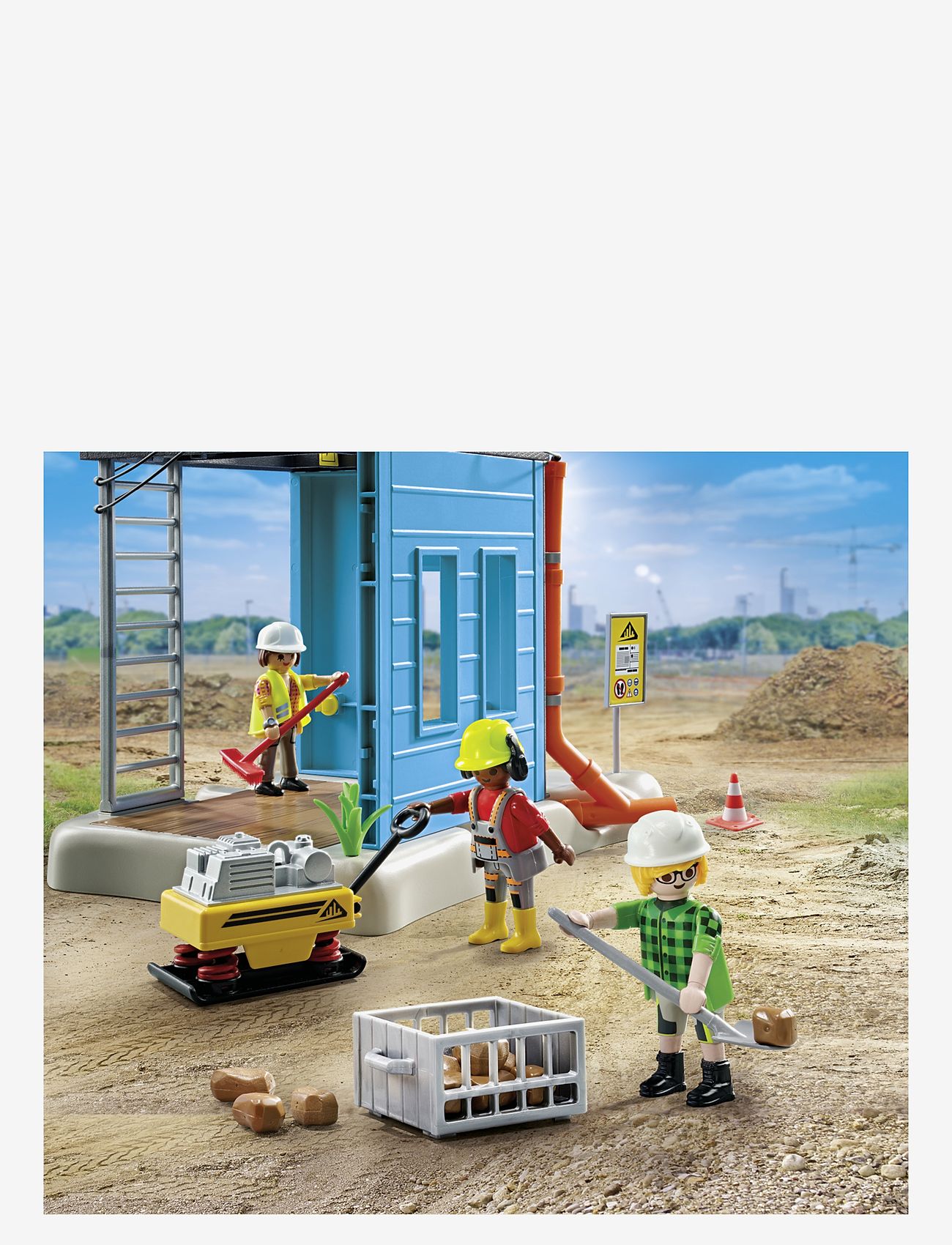 PLAYMOBIL Playmobil Action Heroes Promo Construction Site 71650