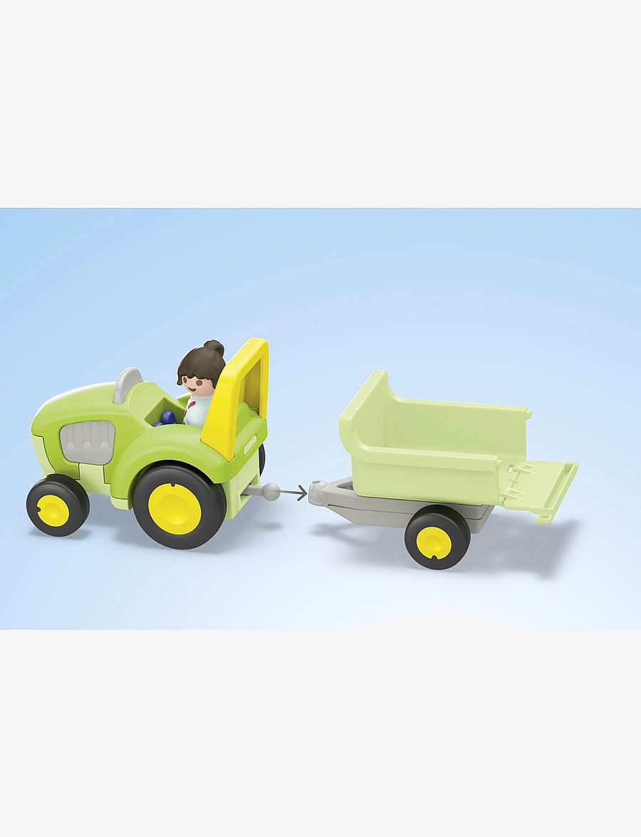PLAYMOBIL - Junior Farm Adventure with Tractor, Trailer & Animals - kinder - multicolored - 2