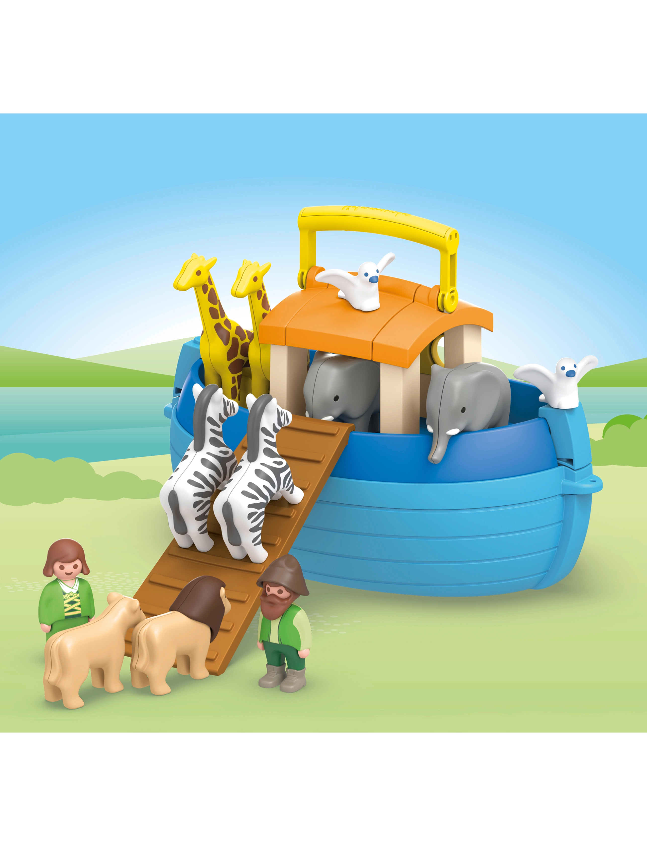 PLAYMOBIL - Junior My Take Along Noah´s Ark - playmobil junior - multicolored - 4