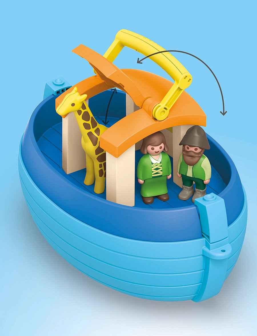 PLAYMOBIL - Junior My Take Along Noah´s Ark - playmobil 1.2.3 - multicolored - 5