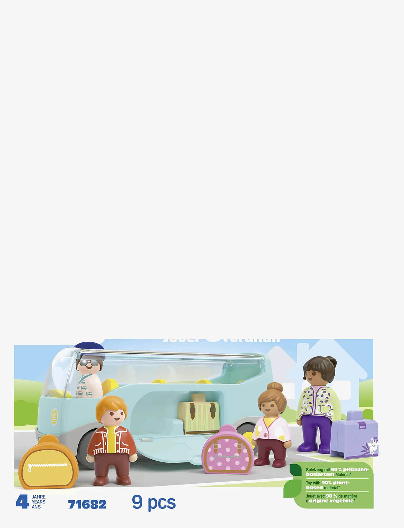 PLAYMOBIL - JUNIOR Airport Shuttle Bus - 71682 - playmobil junior - multicolored - 1