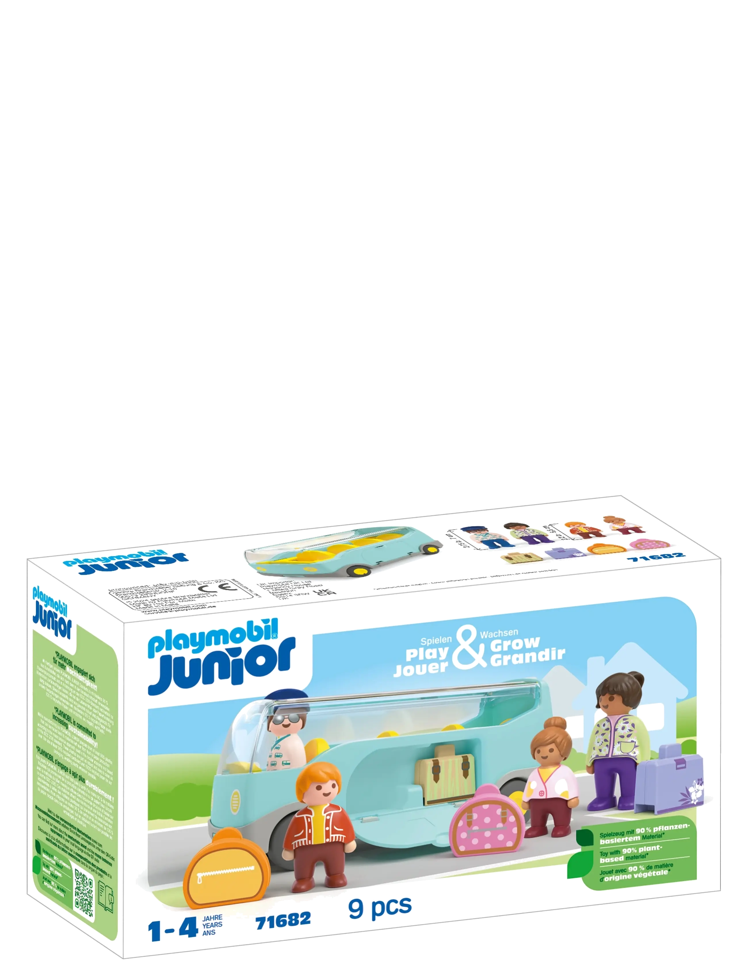 PLAYMOBIL - Junior Airport Shuttle Bus - playmobil junior - multicolored - 2