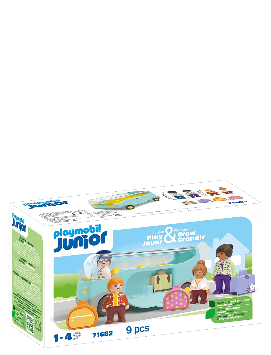 PLAYMOBIL - Junior: Lufthavnsshuttlebus - playmobil junior - multicolored - 2