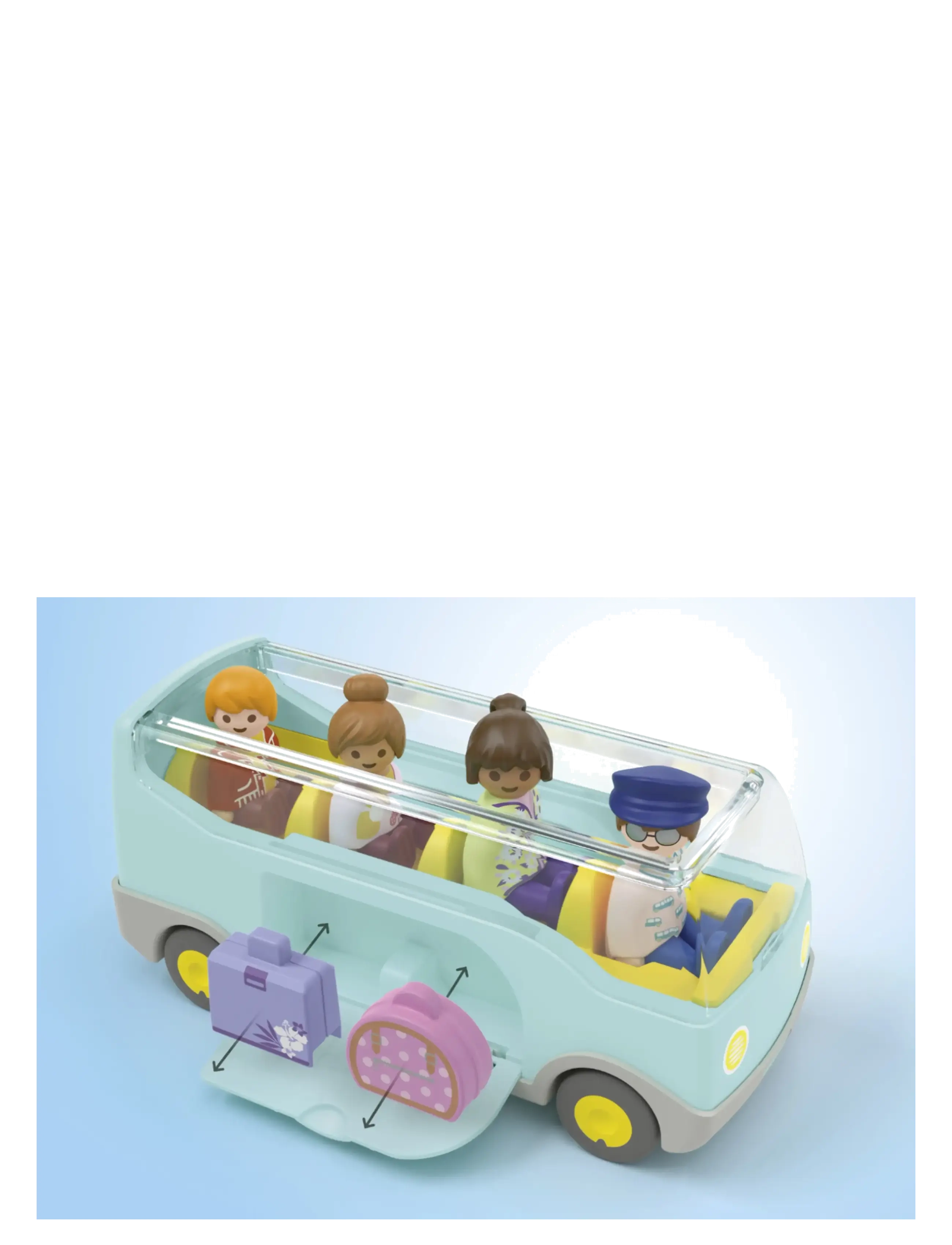 PLAYMOBIL - Junior Airport Shuttle Bus - playmobil junior - multicolored - 5