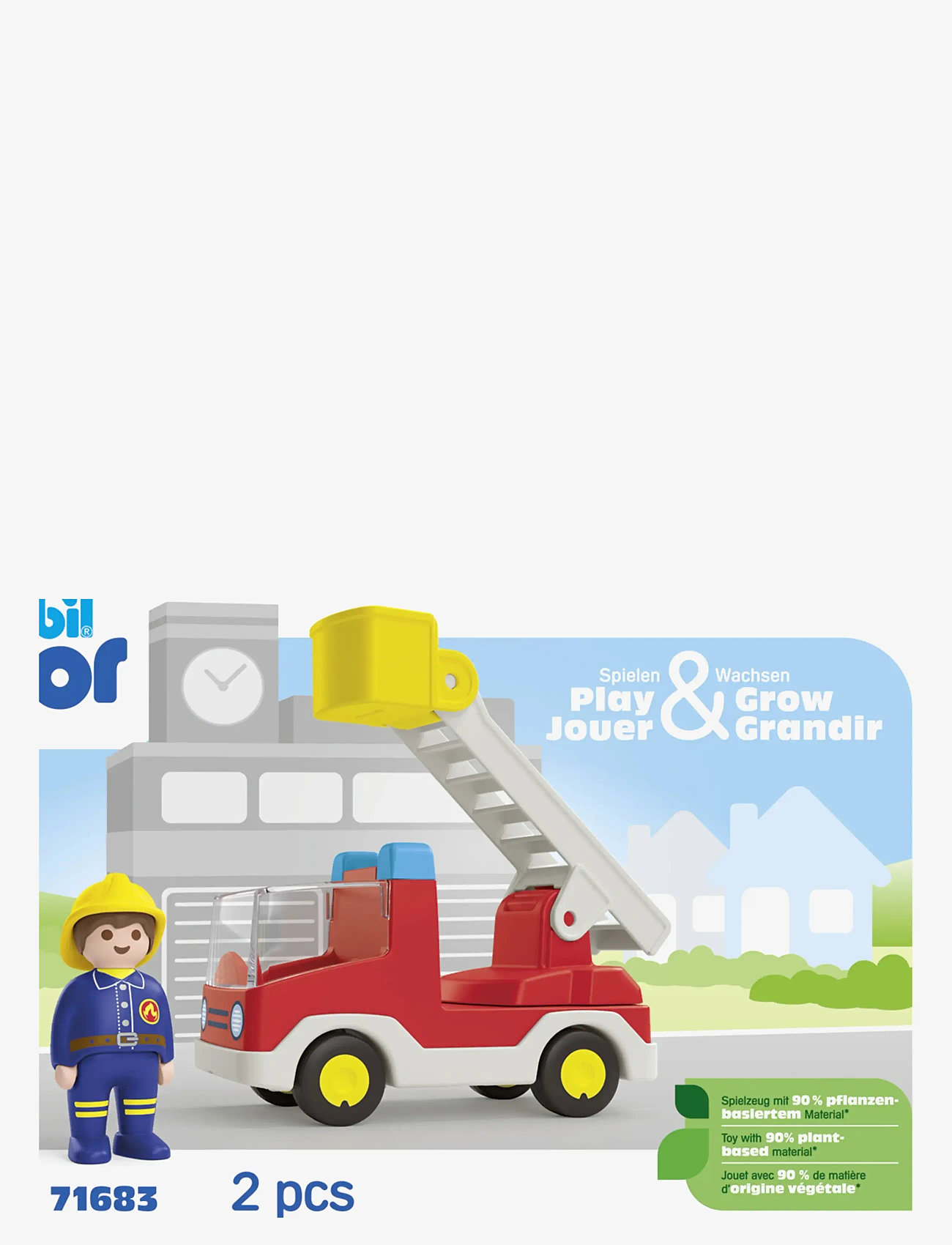PLAYMOBIL Junior Ladder Unit Fire Truck 71683 (PLM71683