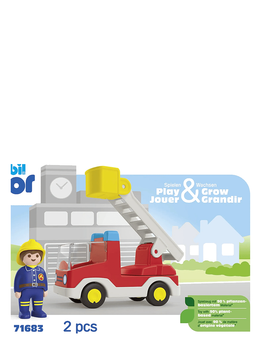 PLAYMOBIL - Junior Ladder Unit Fire Truck - multicolored - 1