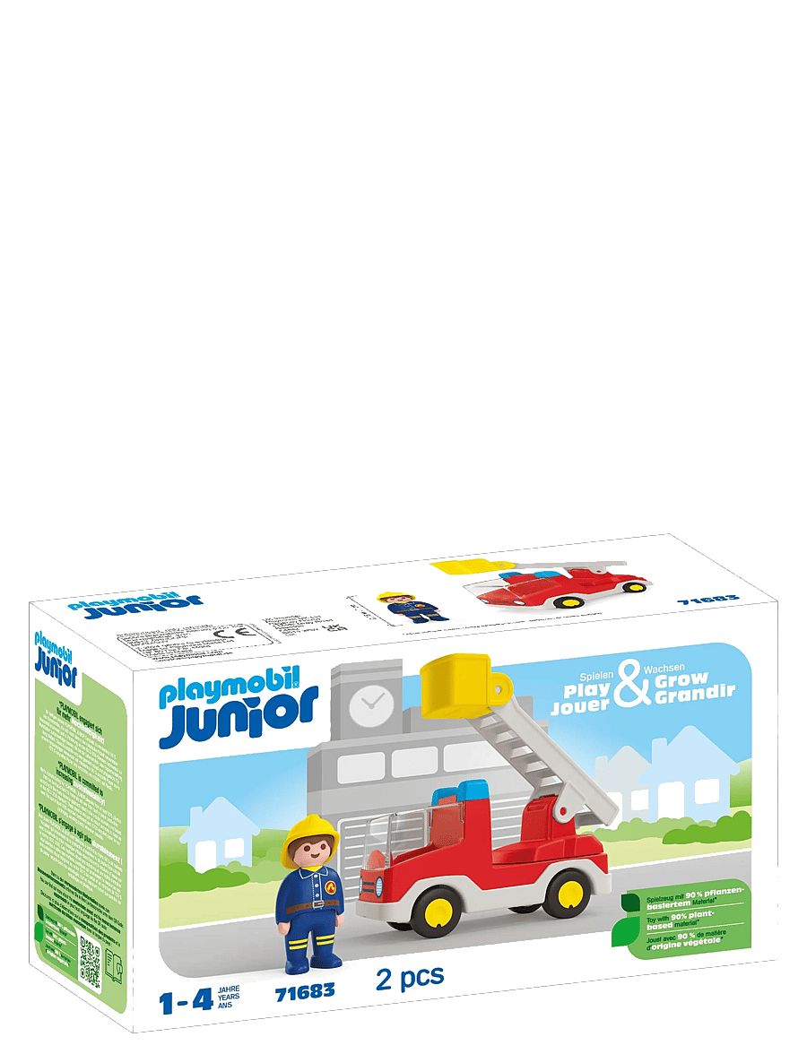 PLAYMOBIL - Junior Ladder Unit Fire Truck - multicolored - 2