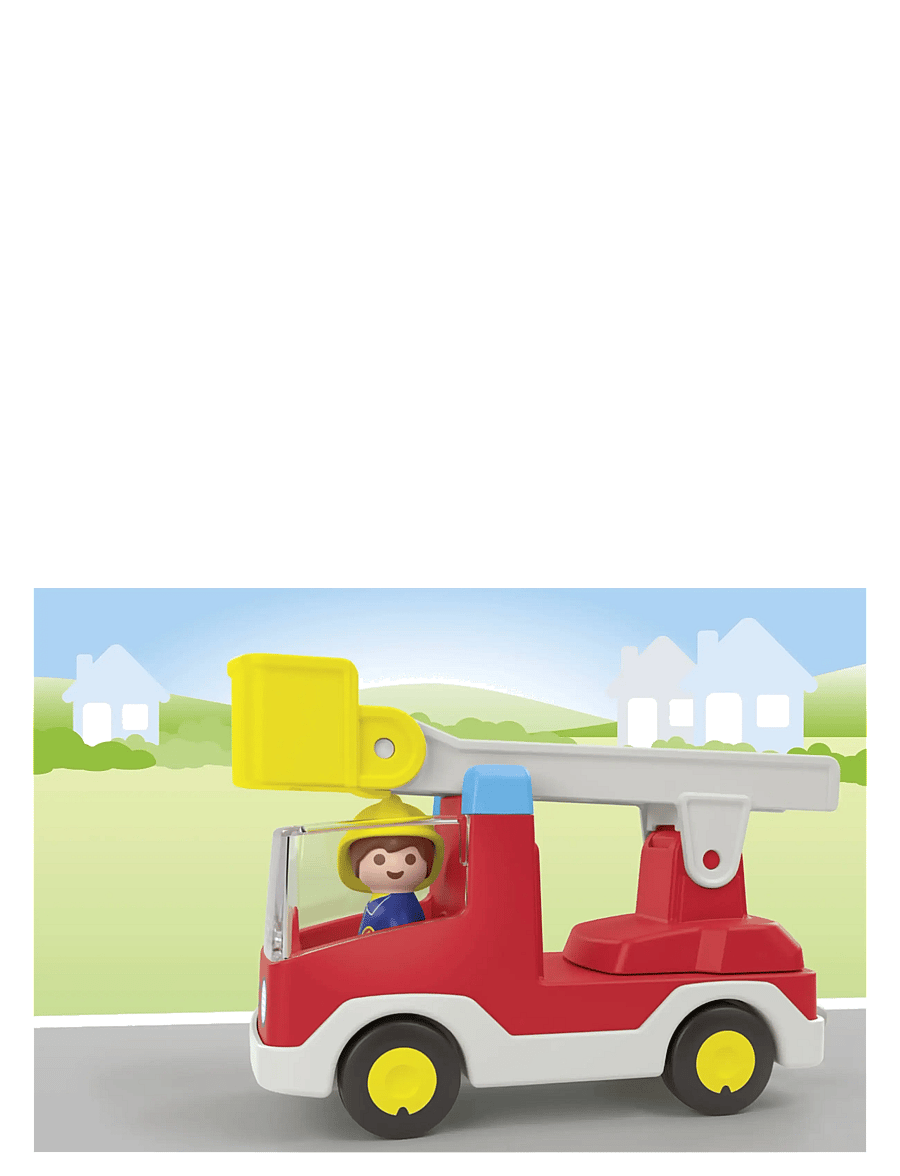 PLAYMOBIL - Junior Ladder Unit Fire Truck - multicolored - 4