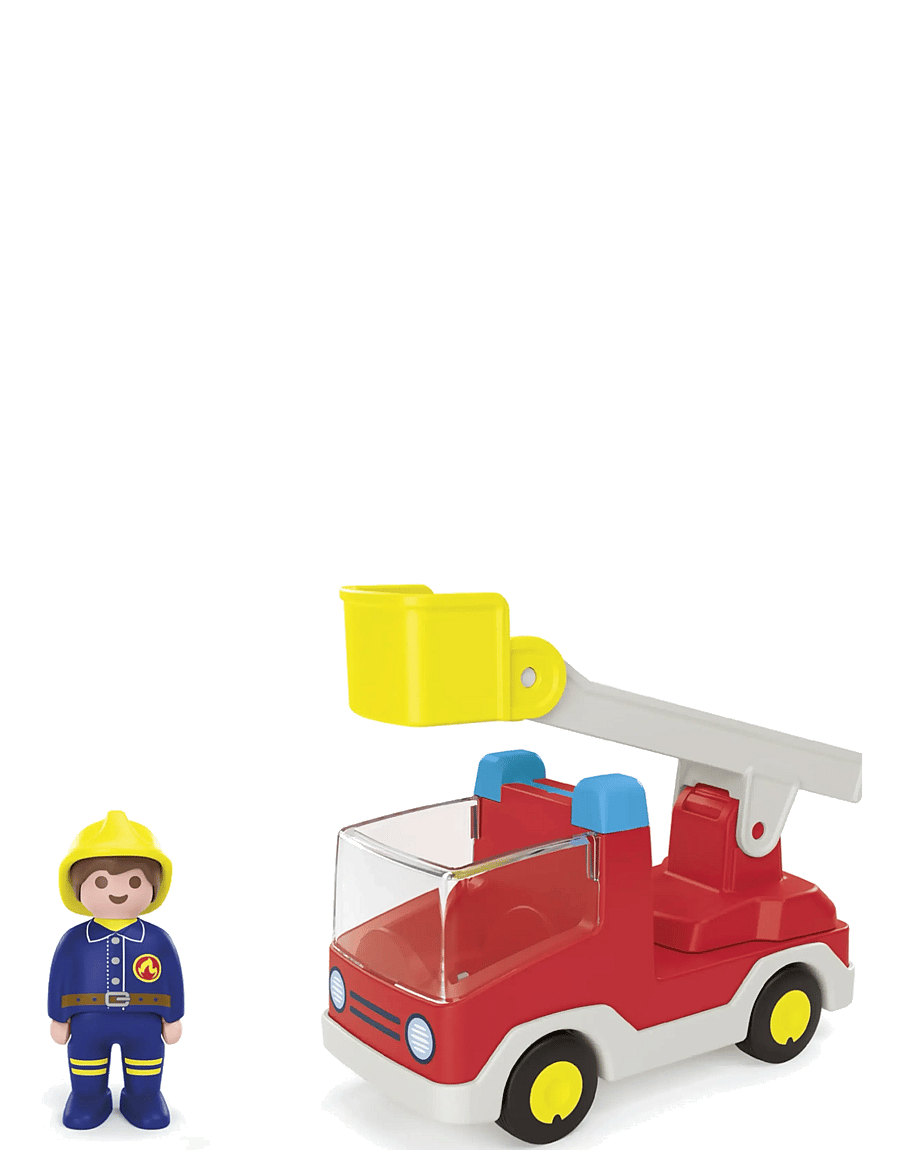 PLAYMOBIL - Junior Ladder Unit Fire Truck - multicolored - 5