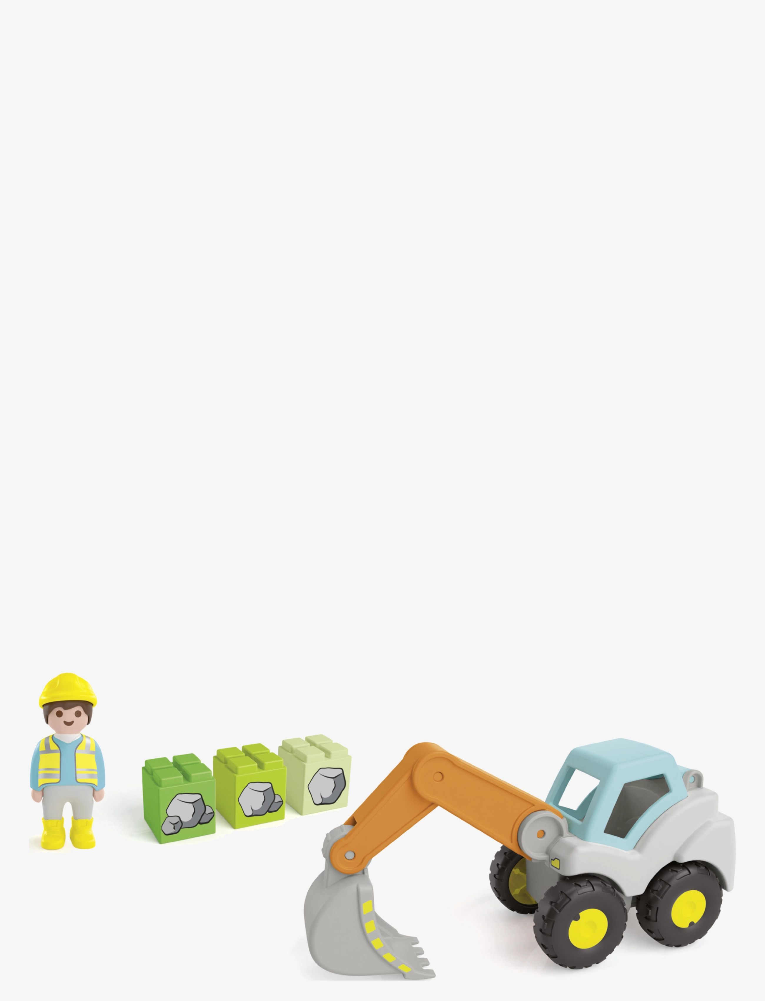 PLAYMOBIL - Junior Shovel Excavator - playmobil junior - multicolored - 2
