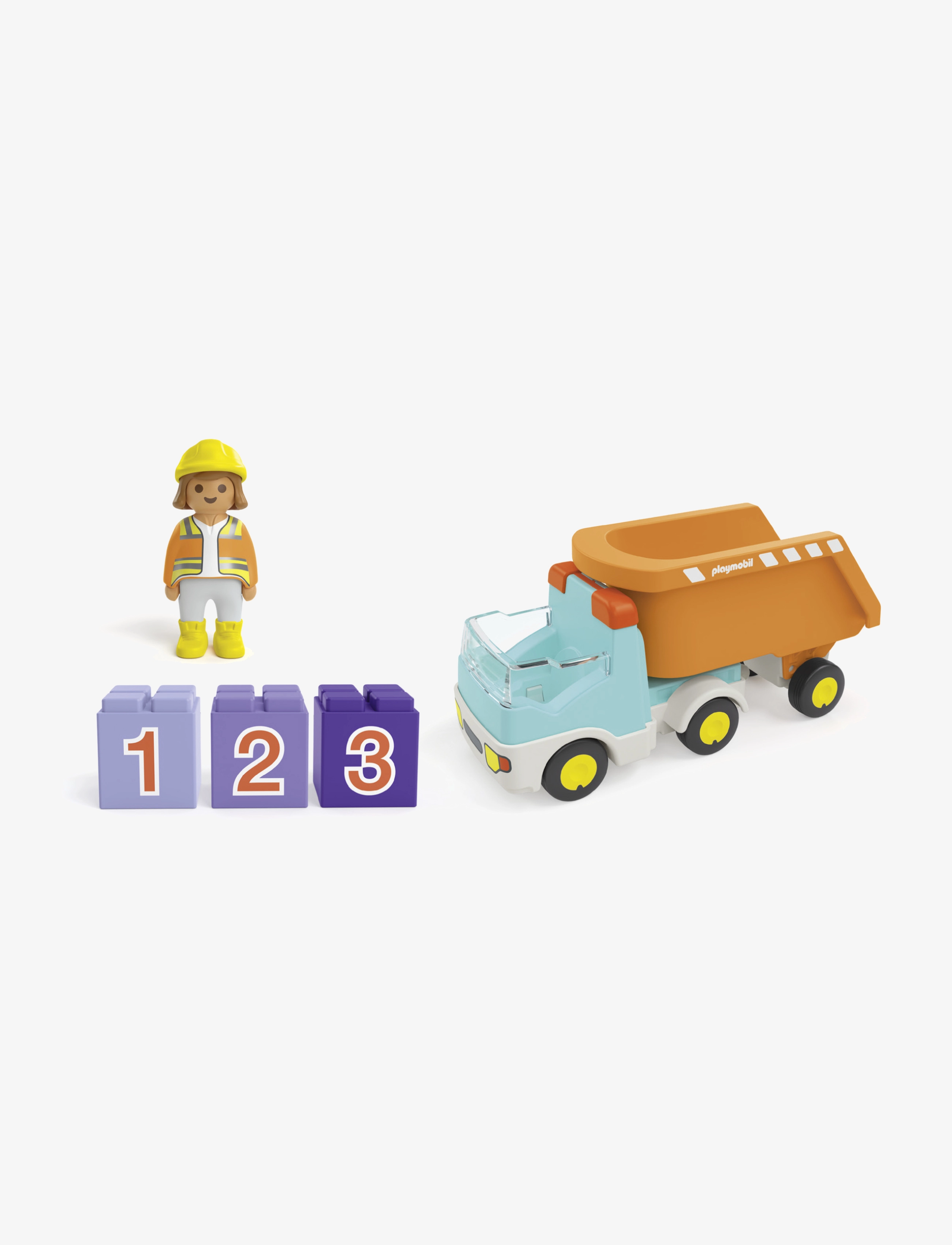 PLAYMOBIL - Junior Dump Truck - playmobil junior - multicolored - 3