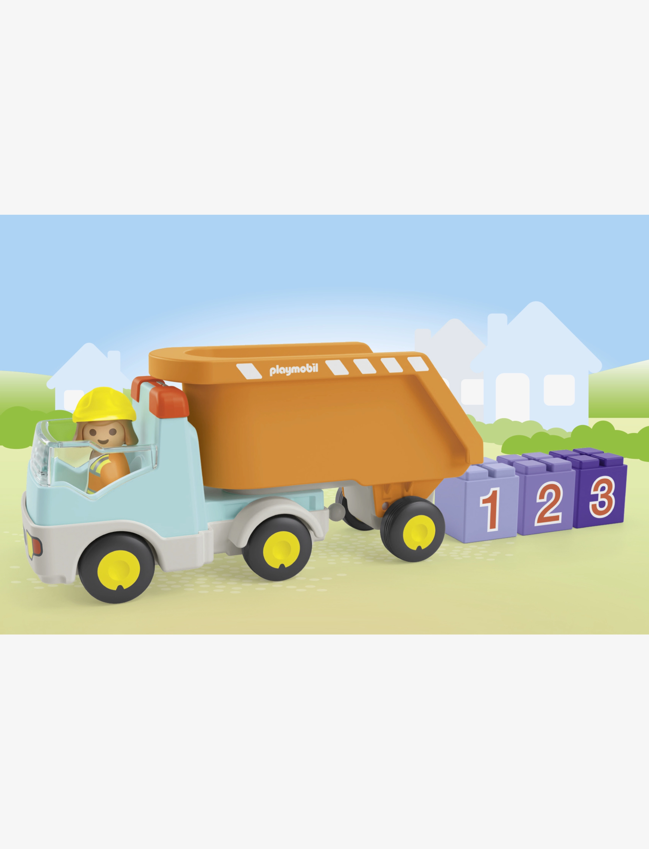 PLAYMOBIL - Junior Dump Truck - playmobil junior - multicolored - 5