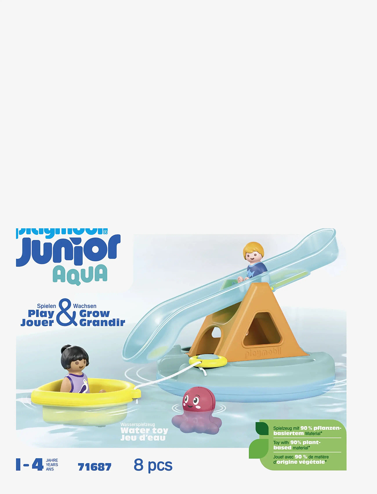 PLAYMOBIL - JUNIOR Aqua Water Seesaw with Boat - 71687 - Övriga vattenleksaker - multicolored - 2