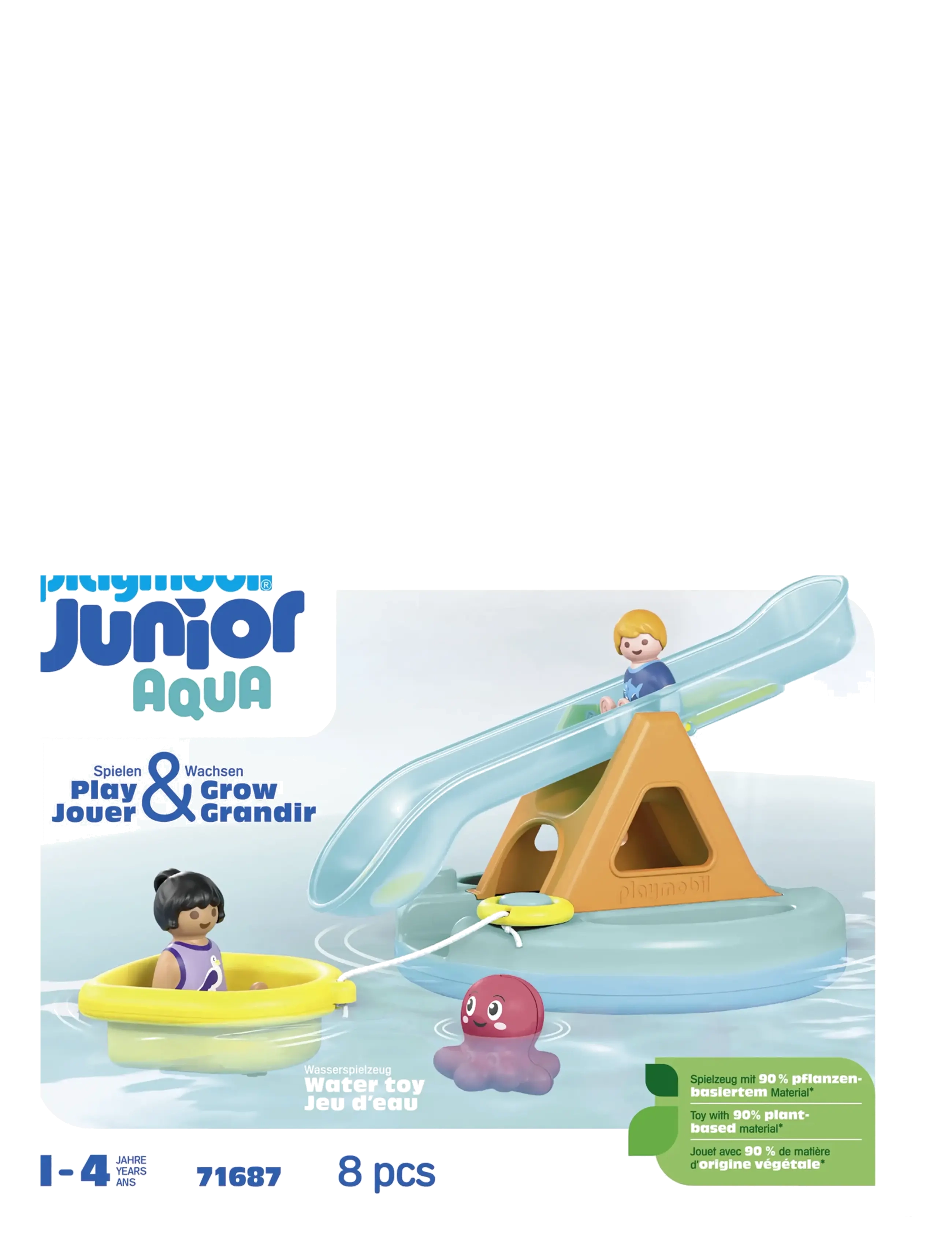 PLAYMOBIL - JUNIOR Aqua Water Seesaw with Boat - 71687 - multicolored - 2