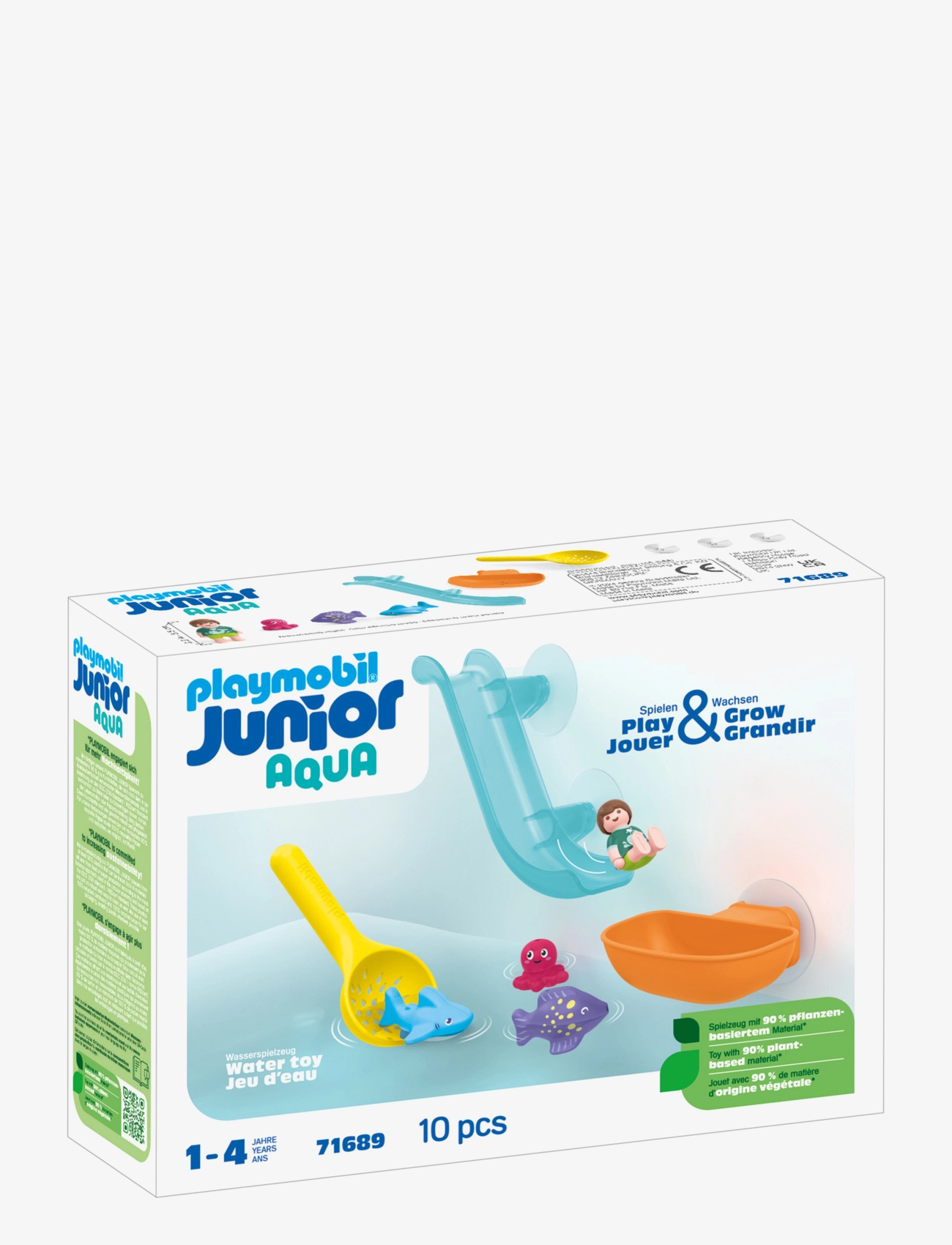 PLAYMOBIL - JUNIOR Aqua Water Slide with Sea Animals - 71689 - bad - multicolored - 3