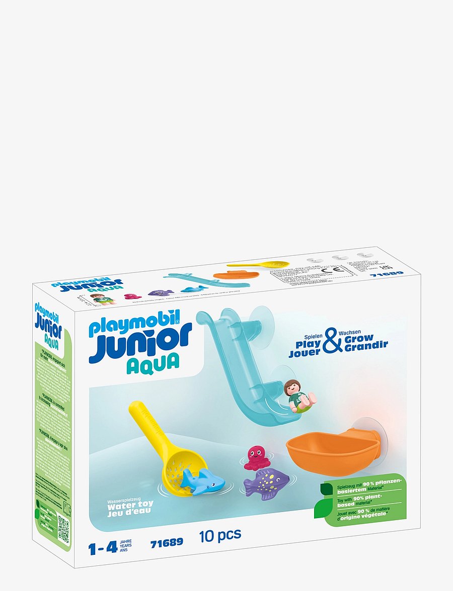 PLAYMOBIL - JUNIOR Aqua Water Slide with Sea Animals - 71689 - multicolored - 3