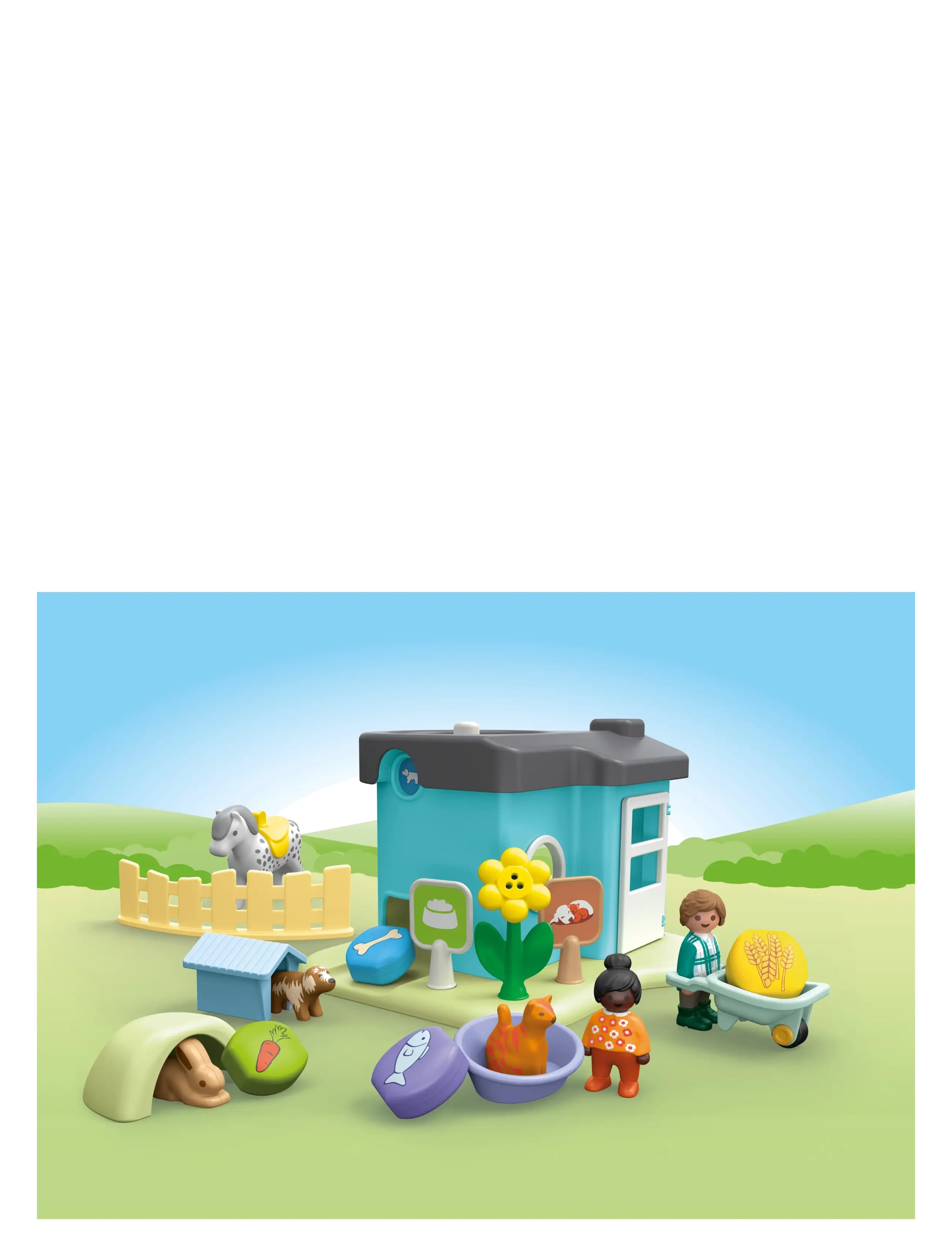PLAYMOBIL - Junior Animal Kennels with Treat Dispenser - playmobil junior - multicolored - 3
