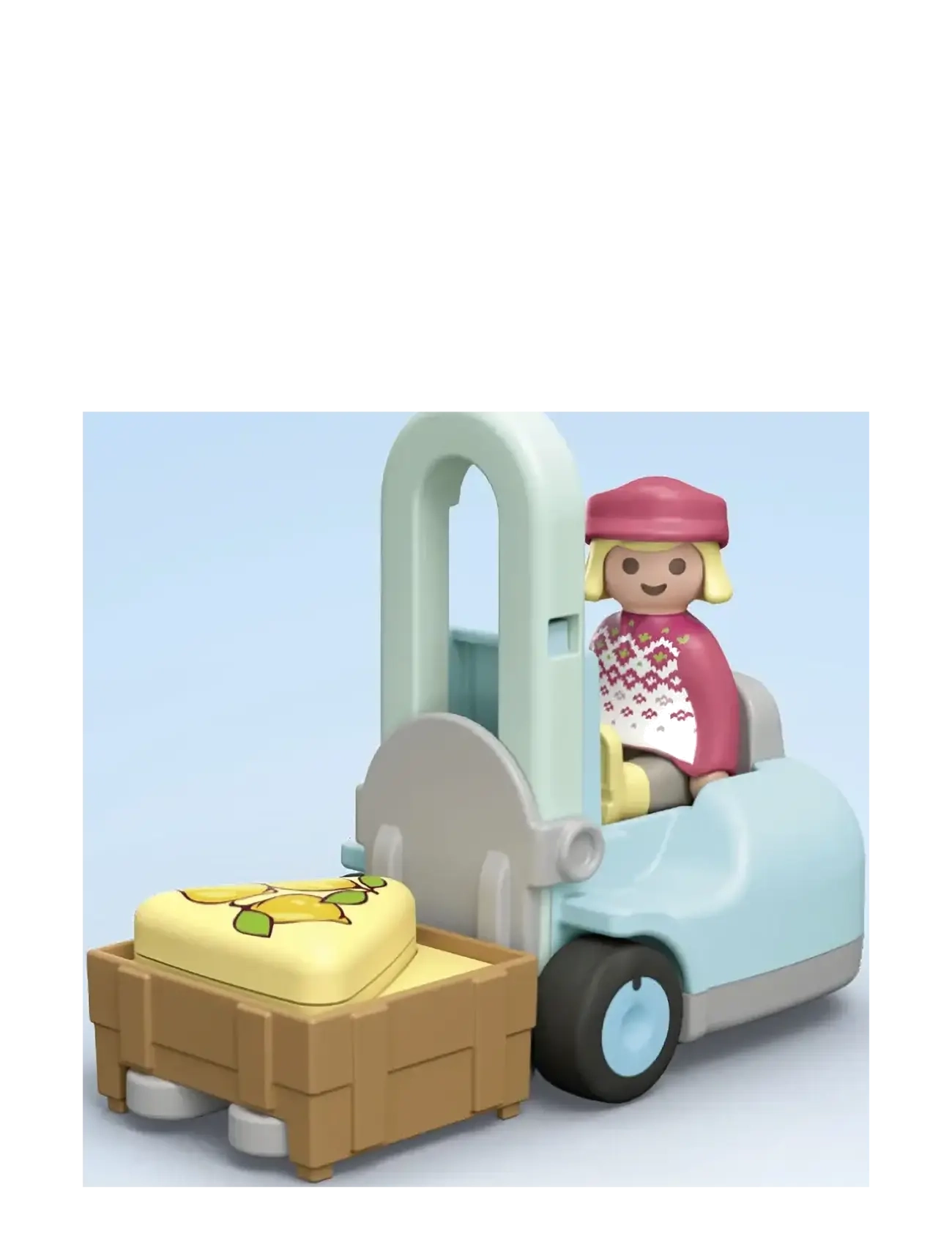 PLAYMOBIL - JUNIOR: Organic Market Stall & Forklift - multicolored - 3