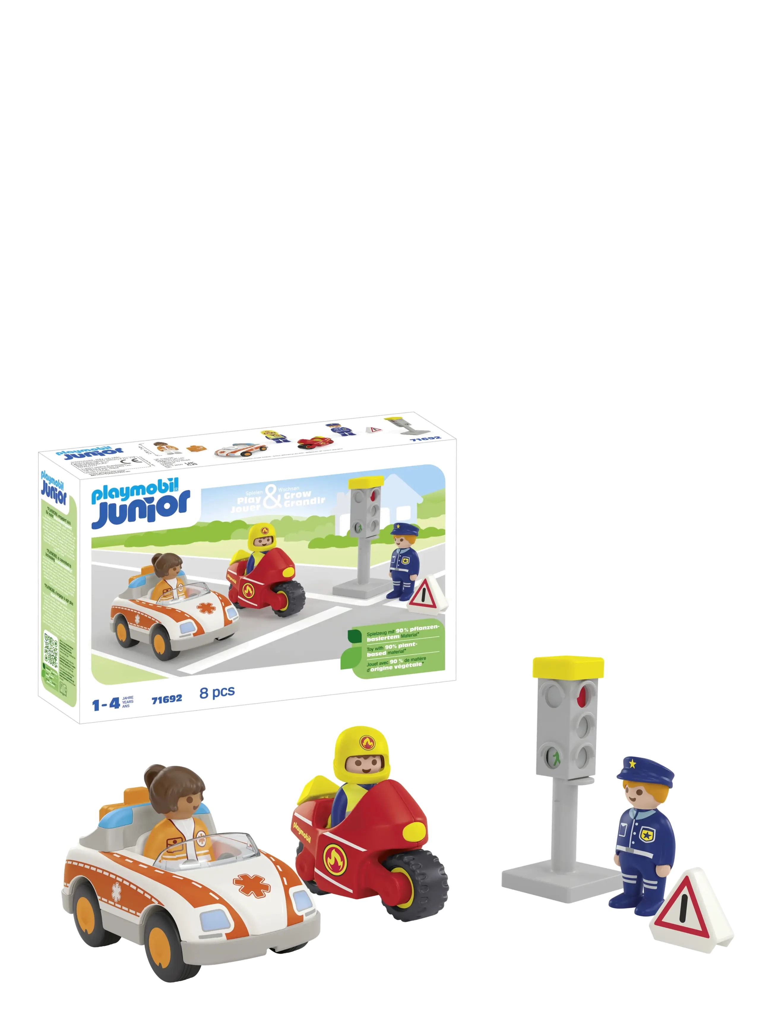 PLAYMOBIL Junior Everyday Heroes Patterned - One Size - Kinder