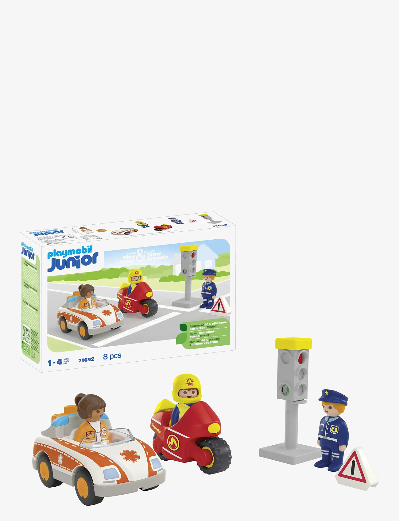 PLAYMOBIL - JUNIOR Everyday Heroes - 71692 - playmobil junior - multicolored - 1