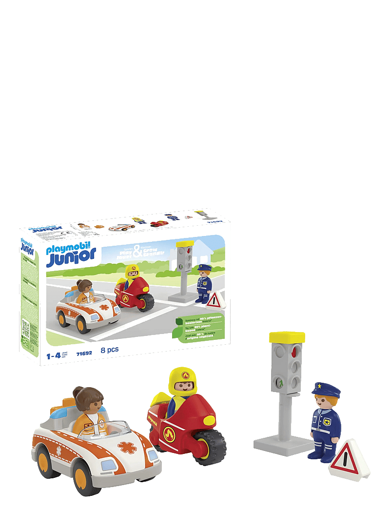 PLAYMOBIL - JUNIOR Everyday Heroes - 71692 - playmobil junior - multicolored - 1