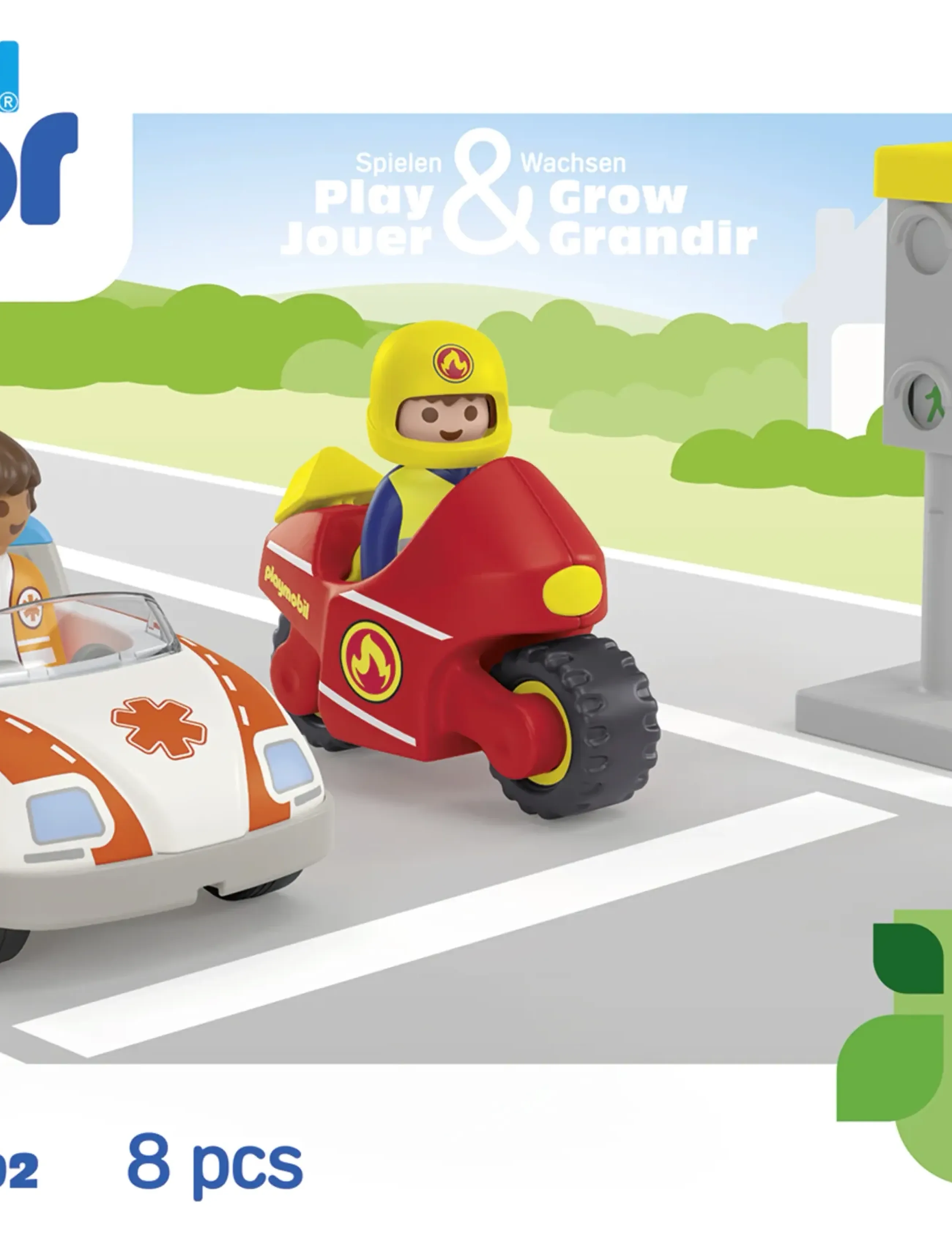 PLAYMOBIL Hverdagens Helte, Børn, Playmobil 1.2.3, Multi/mønstret, Str: ONE SIZE